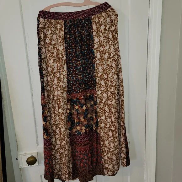 Natural life Valentina Maxi Skirt - Brown Floral small - Picture 2 of 5
